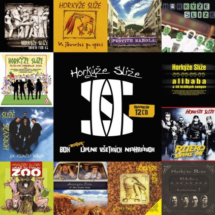 VINYLO.SK | Horkýže Slíže ♫ Box (zatial') Úplne Všetkých Nahrávok / BOX SET [12CD] 5054197531361