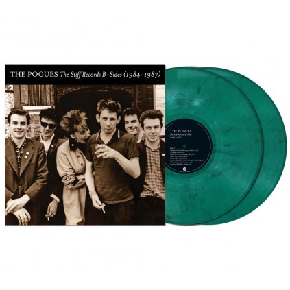 VINYLO.SK | Pogues, The ♫ The Stiff Records B-sides / =RSD= / Black & Green Vinyl [2LP] vinyl 0190296503221