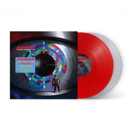 VINYLO.SK | Thunder ♫ Behind Closed Doors / Expanded Limited Edition / Clear & Red Vinyl [2LP] vinyl 4050538823066