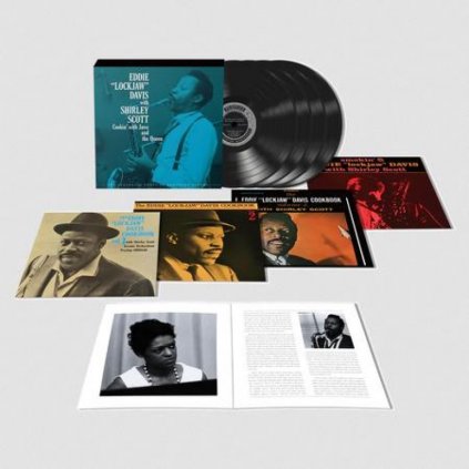 VINYLO.SK | Davis Lockjaw Eddie ♫ Cookin' With Jaws And The Queen: The Legendary Prestige Cookbook Albums / BOX SET [4LP] vinyl P0888072423879