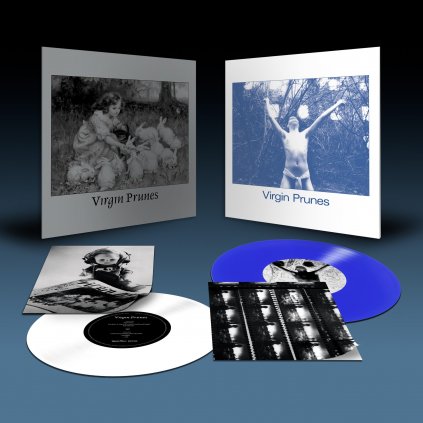 VINYLO.SK | Virgin Prunes ♫ The Debut EPs / =RSD= / Blue & White Vinyl [2LP10inch] vinyl 4050538879261