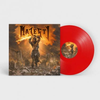 VINYLO.SK | Majesty ♫ Back To Attack / Red Vinyl [LP] vinyl 4251981703596