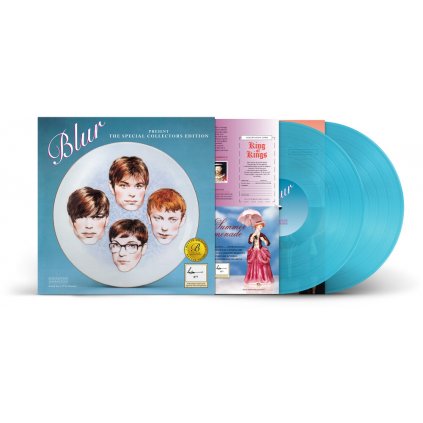 VINYLO.SK | Blur ♫ Blur Present The Complete Collectors Edition / =RSD= / Blue Vinyl [2LP] vinyl 5054197157479