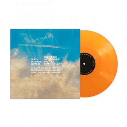 VINYLO.SK | 30 Seconds To Mars ♫ It's The End Of The World, But It's A Beautiful Day / Orange Vinyl [LP] vinyl 0888072508958