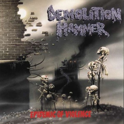 VINYLO.SK | Demolition Hammer ♫ Epidemic Of Violence (reissue 2023) / Transparent Yellow Vinyl [LP] vinyl 0196588090219