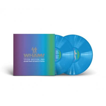 VINYLO.SK | Wham! ♫ The Singles: Echoes From The Edge Of Heaven / 40th Anniversary Edition / Blue Vinyl [2LP] vinyl 0196587116712