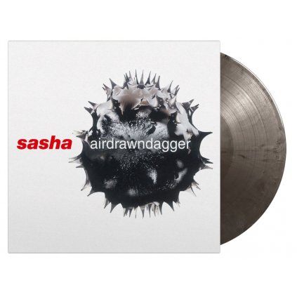 VINYLO.SK | Sasha ♫ Airdrawndagger / Limited Numbered Edition of 1000 copies / Silver - Black Marbled Vinyl [3LP] vinyl 8719262030381