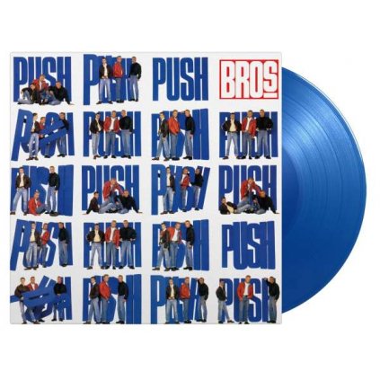 VINYLO.SK | Bros ♫ Push / 35th Anniversary Numbered Edition of 1000 copies / Translucent Blue Vinyl [LP] vinyl 8719262027916