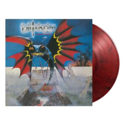 VINYLO.SK | Blitzkrieg ♫ A Time Of Changes / Limited Numbered Edition of 1000 copies / Translucent Red - Black Vinyl [LP] vinyl 8719262026056