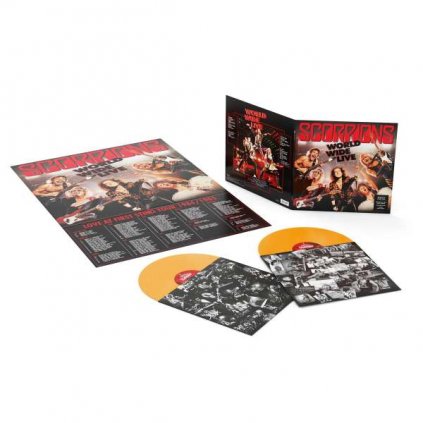 VINYLO.SK | Scorpions ♫ World Wide Live / Transparent Orange Vinyl [2LP] vinyl 4050538881301