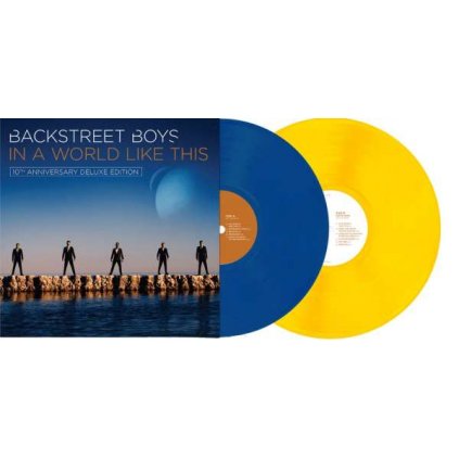 VINYLO.SK | Backstreet Boys ♫ In A World Like This / 10th Anniversary Deluxe Edition / Blue & Yellow Vinyl [2LP] vinyl 4050538904581