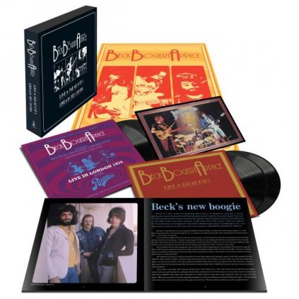 VINYLO.SK | Beck, Bogert & Appice ♫ Live In Japan 1973, Live In London 1974 [4LP] vinyl 0603497833269