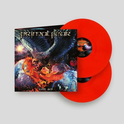 VINYLO.SK | Primal Fear ♫ Code Red / Red & Transparent Red Vinyl [2LP] vinyl 4251981704302