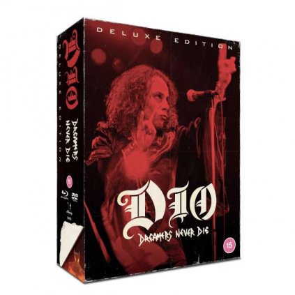 VINYLO.SK | Dio ♫ Dreamers Never Die / Deluxe Limited Edition / Bonus / BOX SET [DVD + Blu-Ray] 0602455547910