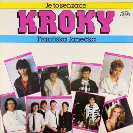 VINYLO.SK | Kroky Františka Janečka ♫ Je To Senzace (stav: VG/VG) [LP] B0003166 =Vinylo bazár=