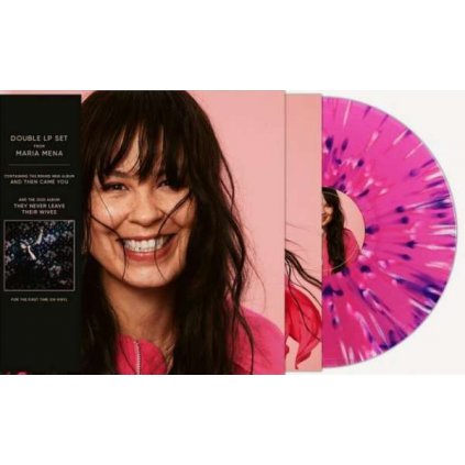 VINYLO.SK | Mena Maria ♫ They Never Leave Their Wives & And Then Came You / Pink - Purple - White Marbled Vinyl [2LP] vinyl 0196588226113