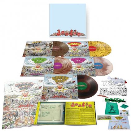 VINYLO.SK | Green Day ♫ Dookie / 30th Anniversary Edition / Indies / Brown Vinyl / BOX SET [6LP] vinyl 0093624862758