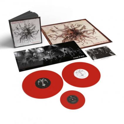 VINYLO.SK | Triumph Of Death ♫ Resurrection Of The Flesh / Deluxe Edition / Red Vinyl [2LP + SP7inch] vinyl 4050538945119