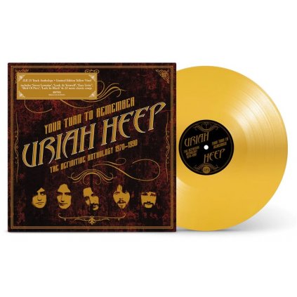 VINYLO.SK | Uriah Heep ♫ The Definitive Anthology 1970-1990 / Yellow Vinyl [2LP] vinyl 4050538947687