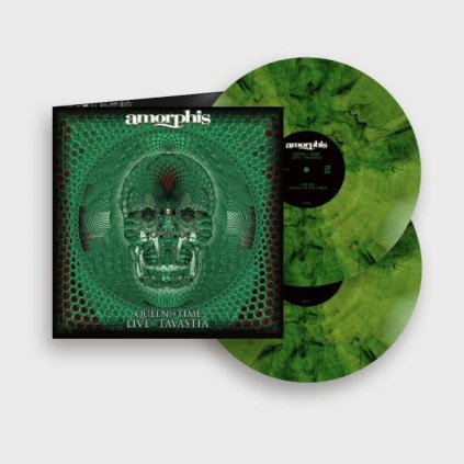 VINYLO.SK | Amorphis ♫ Queen Of Time (Live At Tavastia 2021) / Green Vinyl [2LP] vinyl 4251981704258