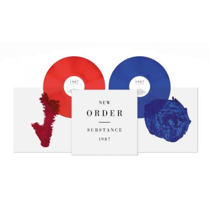 VINYLO.SK | New Order ♫ Substance '87 / Exclusive Edition / Red & Blue Vinyl [2LP] vinyl 5054197751356
