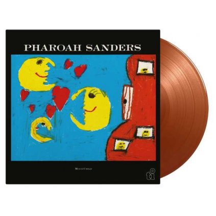 VINYLO.SK | Sanders Pharoah ♫ Moon Child / Limited Numbered Edition of 1000 copies / Gold & Orange Marbled Vinyl [LP] vinyl 8719262031005