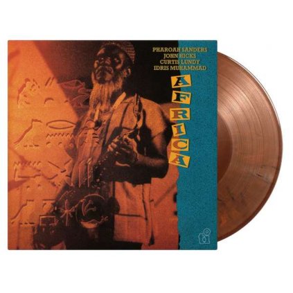 VINYLO.SK | Sanders Pharoah ♫ Africa / Limited Numbered Edition / Orange Marbled Vinyl [2LP] vinyl 8719262030992