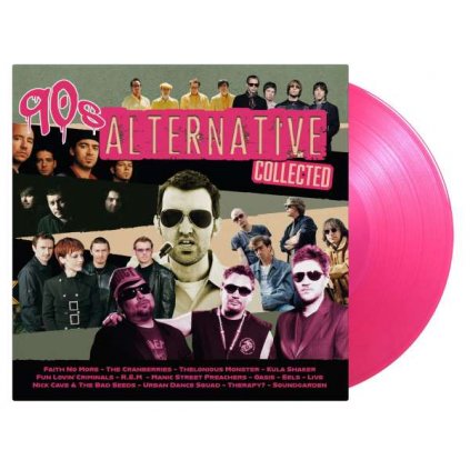 VINYLO.SK | Rôzni Interpreti ♫ 90's Alternative Collected / Limited Edition / Magenta Vinyl [2LP] vinyl 0600753980521