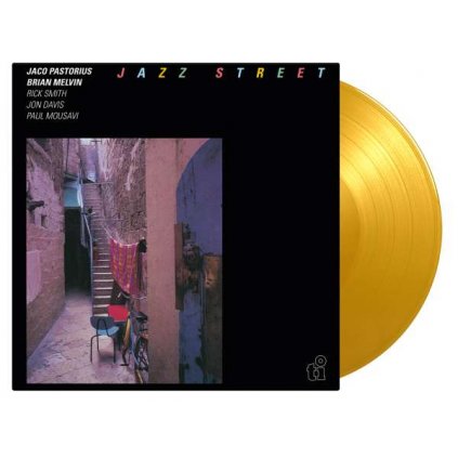 VINYLO.SK | Pastorius Jaco ♫ Jazz Street (With Brian Melvin) / Limited Numbered Edition of 750 copies / Yellow Vinyl [LP] vinyl 8719262031050