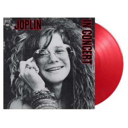 VINYLO.SK | Joplin Janis ♫ Joplin In Concert / Limited Numbered Edition of 2000 copies / Translucent Red Vinyl [2LP] vinyl 8719262032651
