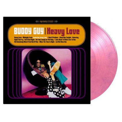 VINYLO.SK | Guy Buddy ♫ Heavy Love / 25th Anniversary Limited Numbered Edition of 1500 copies / Pink - Purple Marbled Vinyl [2LP] vinyl 8719262032057