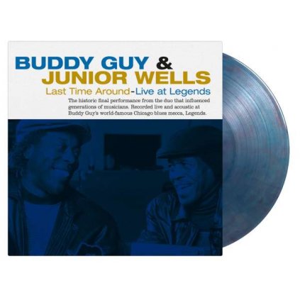 VINYLO.SK | Guy Buddy & Junior Wells ♫ Last Time Around / Live At Legends / Limited Numbered Edition of 1000 copies / Blue - Red Marble Vinyl [LP] vinyl 8719262032699