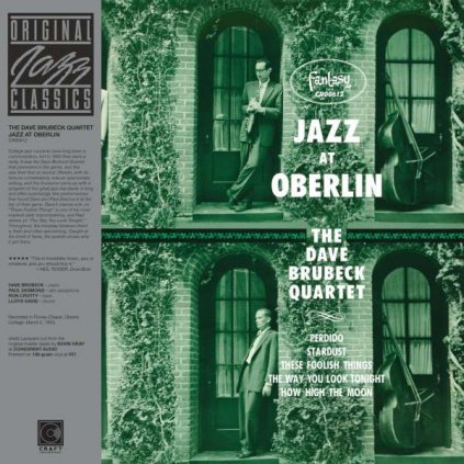 VINYLO.SK | Brubeck Dave -Quartet- ♫ Jazz At Oberlin / (Live) [LP] vinyl 0888072505070