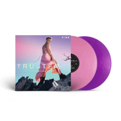 VINYLO.SK | P!nk (Pink) ♫ Trustfall / Tour Deluxe Edition / Pink & Purple Vinyl [LP] vinyl 0196588494611