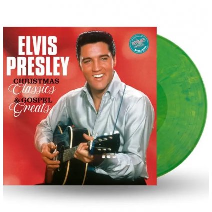 VINYLO.SK | Presley Elvis ♫ Christmas Classics & Gospel Greats / Green Leaves Vinyl [LP] vinyl 8719039006342