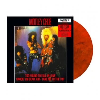 VINYLO.SK | Mötley Crüe ♫ Too Young To Fall In Love / =RSD= / Orange - Black Vinyl [LP] vinyl  4050538957365