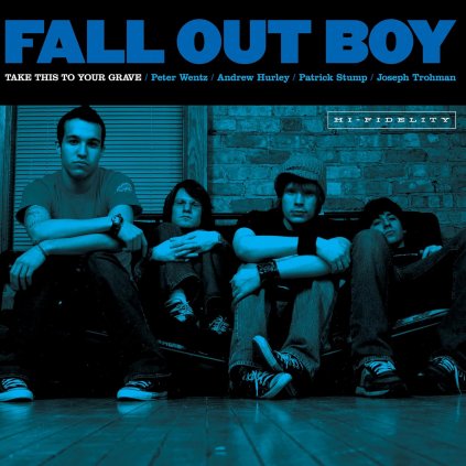 VINYLO.SK | Fall Out Boy ♫ Take This To Your Grave / 20th Anniversary Edition / Blue Vinyl [LP] vinyl  0075678613425