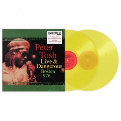 VINYLO.SK | Tosh Peter ♫ Live & Dangerous: Boston 1976 / =RSD= / Transparent Yellow Vinyl [2LP] vinyl 0194399784716