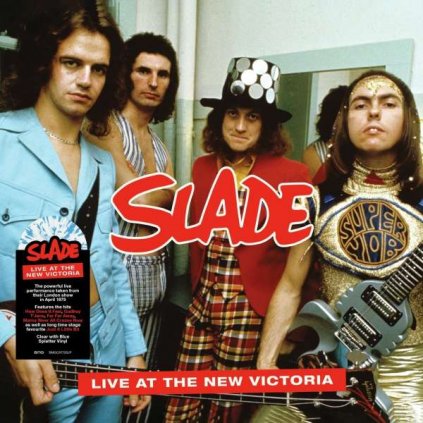 VINYLO.SK | Slade ♫ Live At The New Victoria / White - Blue - Black Vinyl [LP] vinyl 4050538948844