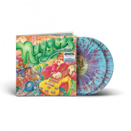 VINYLO.SK | Rôzni interpreti ♫ Nuggets: Original Artyfacts From The First Psychedelic Era (1965-1968), Vol. 2 / Blue - Red Vinyl [2LP] vinyl 0603497828593
