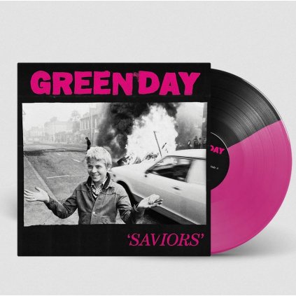 VINYLO.SK | Green Day ♫ Saviors / Pink - Black Vinyl [LP] vinyl 0093624866183