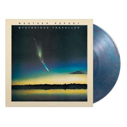 VINYLO.SK | Weather Report ♫ Mysterious Traveller / 50th Anniversary Limited Numbered Edition of 1500 copies / Blue - Red Marble Vinyl [LP] vinyl 8719262031449