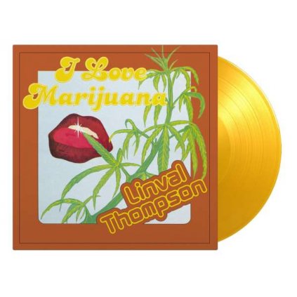 VINYLO.SK | Thompson Linval ♫ I Love Marijuana / Limited Numbered Edition of 750 copies / Translucent Yellow Vinyl [LP] vinyl 8719262029767