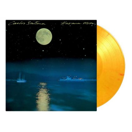 VINYLO.SK | Santana Carlos ♫ Havana Moon / 40th Anniversary Limited Numbered Edition of 1500 copies / Yellow - Orange Marbled Vinyl [LP] vinyl 8719262033450