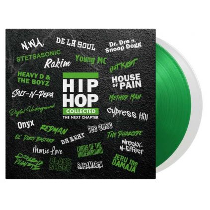 VINYLO.SK | Rôzni Interpreti ♫ Hip Hop Collected - The Next Chapter / Limited Edition of 2500 copies / Green & White Vinyl [2LP] vinyl 0600753978634