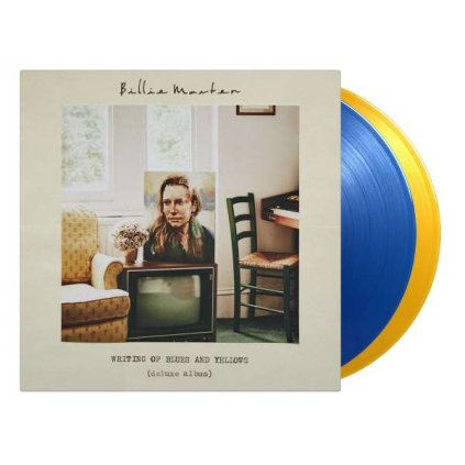 VINYLO.SK | Marten Billie ♫ Writing Of Blues And Yellows / Deluxe Limited Numbered Edition of 1000 copies / Blue & Yellow Vinyl / Bonus Track(s) [2LP] vinyl 8719262032521