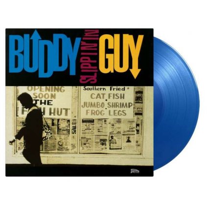 VINYLO.SK | Guy Buddy ♫ Slippin' In / 30th Anniversary Limited Numbered Edition of 1000 copies / Blue Vinyl [LP] vinyl 8719262034013