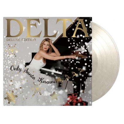 VINYLO.SK | Goodrem Delta ♫ Only Santa Knows / Deluxe Limited Numbered Edition of 1500 copies / White Marbled Vinyl [2LP] vinyl 8719262027107