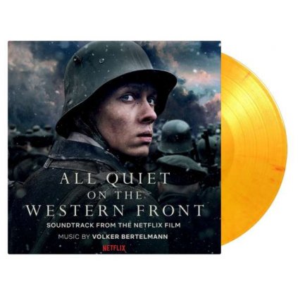 VINYLO.SK | Bertelmann Volker ♫ All Quiet On The Western Front (OST) / Limited Numbered Edition of 1000 copies / Flaming Coloured Vinyl [LP] vinyl 8719262034419