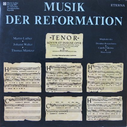 VINYLO.SK | Luther, Walter, Müntzer, Fidicinia, Grüß ♫ Musik Der Reformation (stav: VG+/VG+) [2LP] B0003382 =Vinylo bazár=